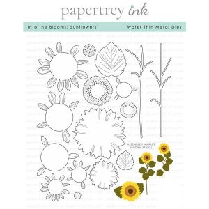 Papertrey Ink Into The Blooms: Sunflowers