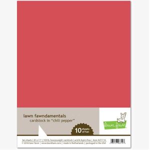 Lawn Fawn Chili Pepper Cardstock class=