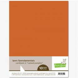 Lawn Fawn Canned Pumpkin Cardstock