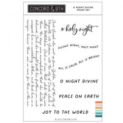 Concord & 9th O Night Divine Stamp