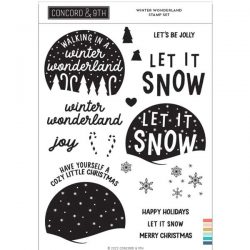 Concord & 9th Winter Wonderland Stamp