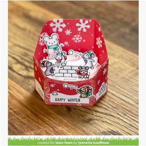 Lawn Fawn Snowball Fight Stamp class=