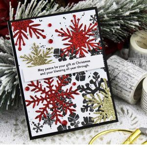 Papertrey Ink Layered Snowflakes: Drift Die class=