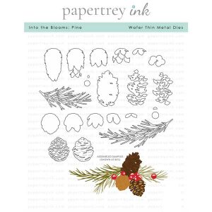 Papertrey Ink Into the Blooms: Pine Die