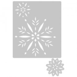 Sizzix Thinlets Cut-Out Snowflakes Die