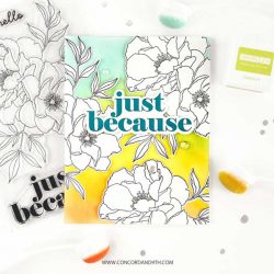 Concord & 9th Blended Petals Stencil Pack