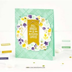 Concord & 9th Autumn Hues Turnabout Stencil Pack