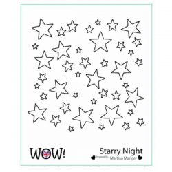 WOW! Stencil - Starry Night