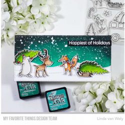 My Favorite Things Tree-mendous Friends Stamp Set