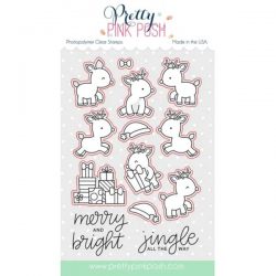 Pretty Pink Posh Reindeer Friends Stamp Set