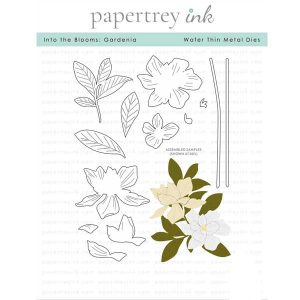 Papertrey Ink Into the Blooms: Gardenia Die
