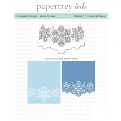 Papertrey Ink Elegant Edges: Snowflakes Die