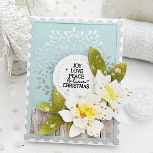 Papertrey Ink Fanciful Snowflake Hot Foil Plate class=