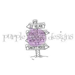 Purple Onion Designs Designation Sign