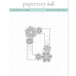Papertrey Ink Snowflake Fun Frame Die