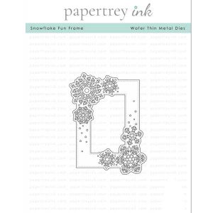 Papertrey Ink Snowflake Fun Frame Die