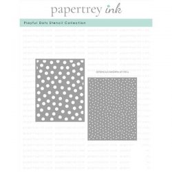 Papertrey Ink Playful Dots Stencil Collection