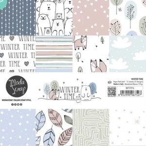 Moda Scrap Winter Time Paper Pack – 6″x 6″