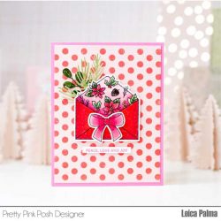 Pretty Pink Posh Holiday Envelopes Stamp Set