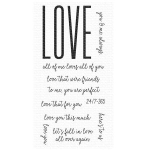 My Favorite Things How to Say I Love You Stamp Set
