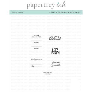 Papertrey Ink Party Time Stamp