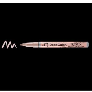 Marvy Uchida DecoColor Premium Metallic Marker - Rose Gold class=