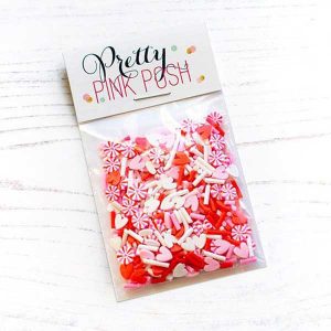Pretty Pink Posh Valentine Day Clay Confetti