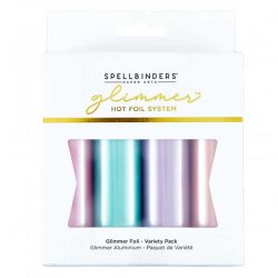 Spellbinders Glimmer Hot Foil Variety Pack - Satin Pastels