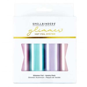 Spellbinders Glimmer Hot Foil Variety Pack – Satin Pastels