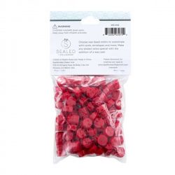 Spellbinders Wax Beads – Red