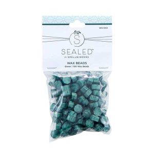Spellbinders Wax Beads - Green
