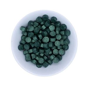 Spellbinders Wax Beads - Green class=