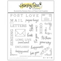 Honey Bee Stamps Love Enclosed Stamp