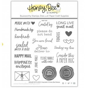 Honey Bee Stamps Sealed With Love Stamp Set