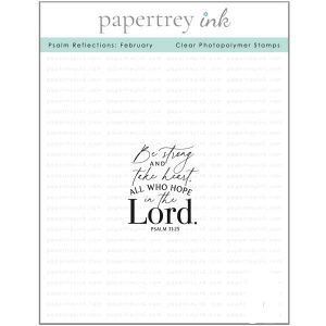 Papertrey Ink Psalm Reflections: February Stamp