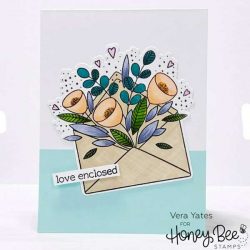 Honey Bee Stamps Pretty Postage Honey Cuts