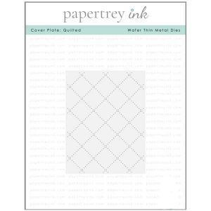 Papertrey Ink Cover Plate: Quilted Die