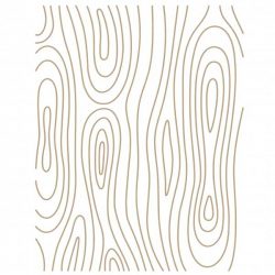 Spellbinders Woodgrain Background Glimmer Hot Foil Plate
