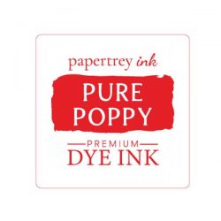 Papertrey Ink Pure Poppy Ink Cube