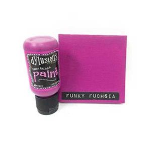 Dylusions Blendable Acrylic Paint – Funky Fuchsia class=