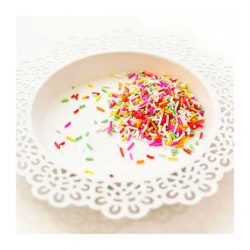 Pretty Pink Posh Birthday Cake Clay Confetti
