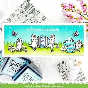 Lawn Fawn Eggstraordinary Easter Stamp class=