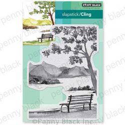 Penny Black Shaded View Stamp