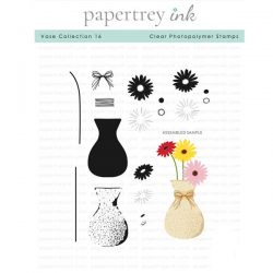 Papertrey Ink Vase Collection 16 Stamp