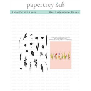 Papertrey Ink Delightful Mini Blooms Stamp