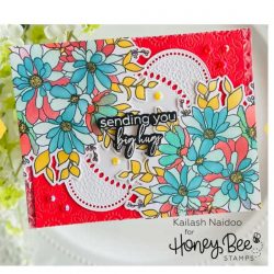 Honey Bee Stamps Daisy Layers Bouquet Honey Cuts