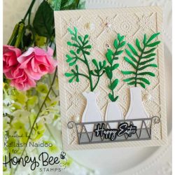 Honey Bee Stamps Delicate Daisy A2 Cover Plate Base Honey Cuts