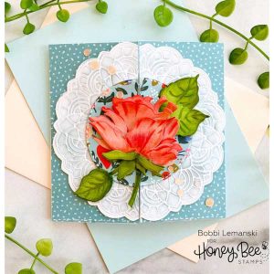 Honey Bee Stamps Lovely Layers: Roses Honey Cuts class=
