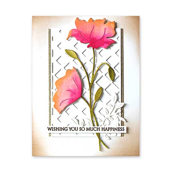 thumbnail image 2 of Penny Black 51-909 Company Of Flowers Steel Die Set - Craft Stamping Die 2 of 9