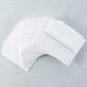Spellbinders A2 White Envelopes - 25pk